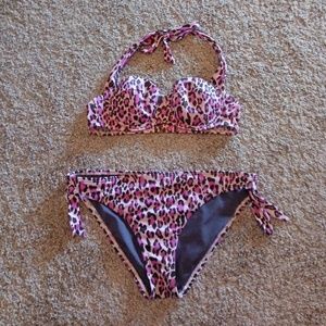 Victoria's Secret purple leapord bikini